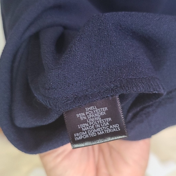 NWT Wayf navy dress with bell sleeves small - Picture 7 of 9